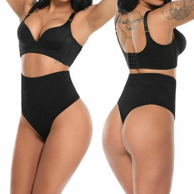 Butt Shaper High Waist (Black) - Hourglass Waist
