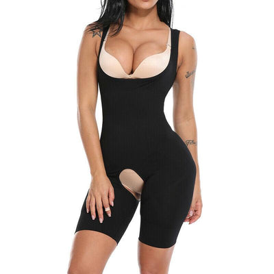 Strap Body Shaper (Black) - Hourglass Waist