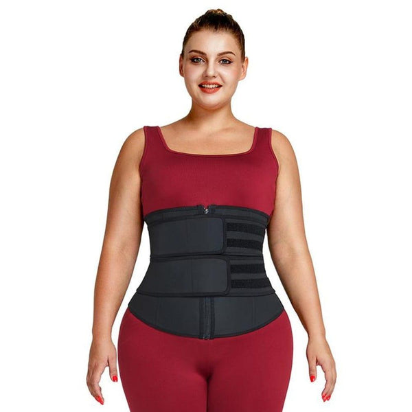 SQUEEZ ME SKINNY Latext Waist Trainer 3 Hook Corset for Belly Fat
